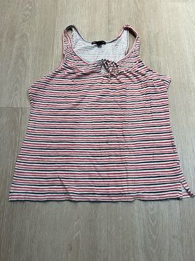 GAP Striped Tank with Front Tie